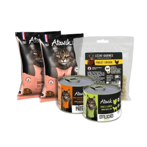 Pack découverte pour chien ou chat offert – 1ère commande Atavik
