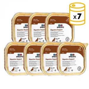 Pack x7 Nourriture humide Specific FIW Digestive Support pour chats ayant des problèmes digestifs