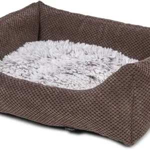 Panier carré « Harry » brun (Taille 2) – Vadigran J’ai plus de croquettes