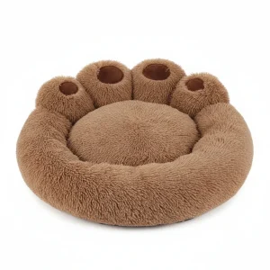 Panier en forme de patte pour chien