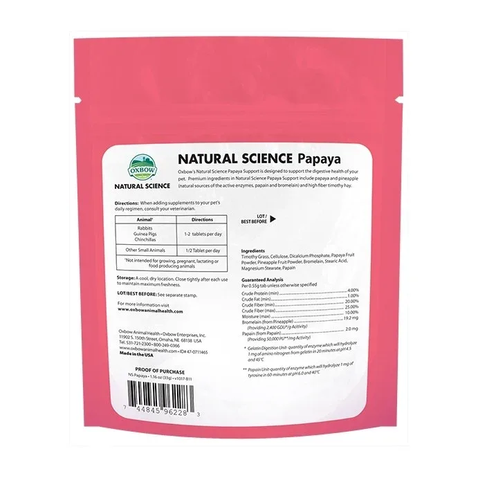 Papaya Fruit Plus - lapin, rongeur - Image 2