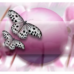 Papier peint intissé panoramique animaux fly, butterfly 300×231 cm