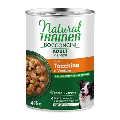 Paquet économique Natural Trainer Bocconcini Adult Medium & Maxi Chunks 2 x 415 g - Image 2