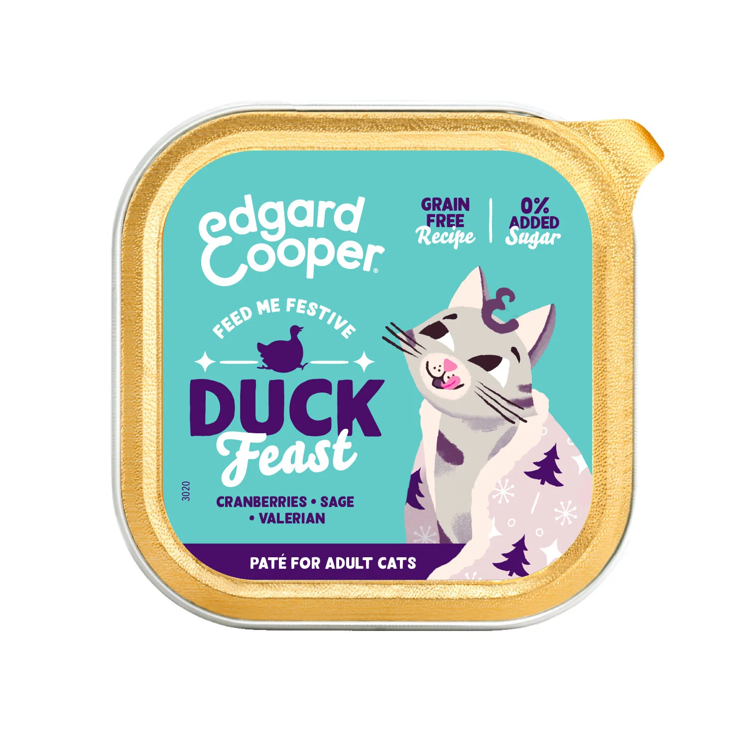 Pâté de canard festif Edgard & Cooper I Chats