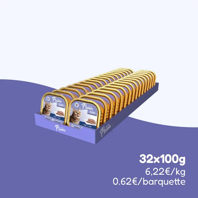 Pâtées au thon (chat stérilisé)