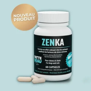 PATTEDEAU BIO – Supplément calmant Zenka pour chien et chat