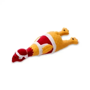 Pawise Poussin de Noël Jouet en Latex pour Chiens