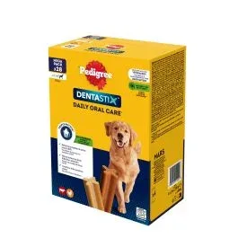 Pedigree DentaStix Friandises Dentaire pour Grand Chien – Lamelles pour l’hygiène bucco-dentaire Chien – Nourritures pour chien Pedigree