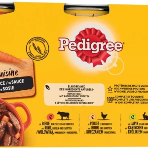 Pedigree - Pâtée Cuisine en Sauce à la Viande Pour Chien
