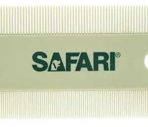 Peigne à puces Safari à deux faces pour animaux