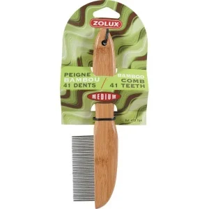 Peigne Bambou 41 dents – Zolux J’ai plus de croquettes
