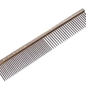 Peigne de toilettage d’animaux 7.5 pouces en nickel, All systems