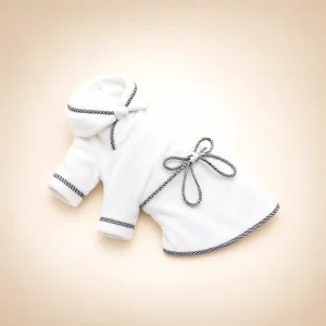 Peignoir pour chien élégant