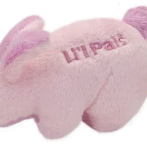 Peluche lapin rose pour petits chiens, Li’l Pals