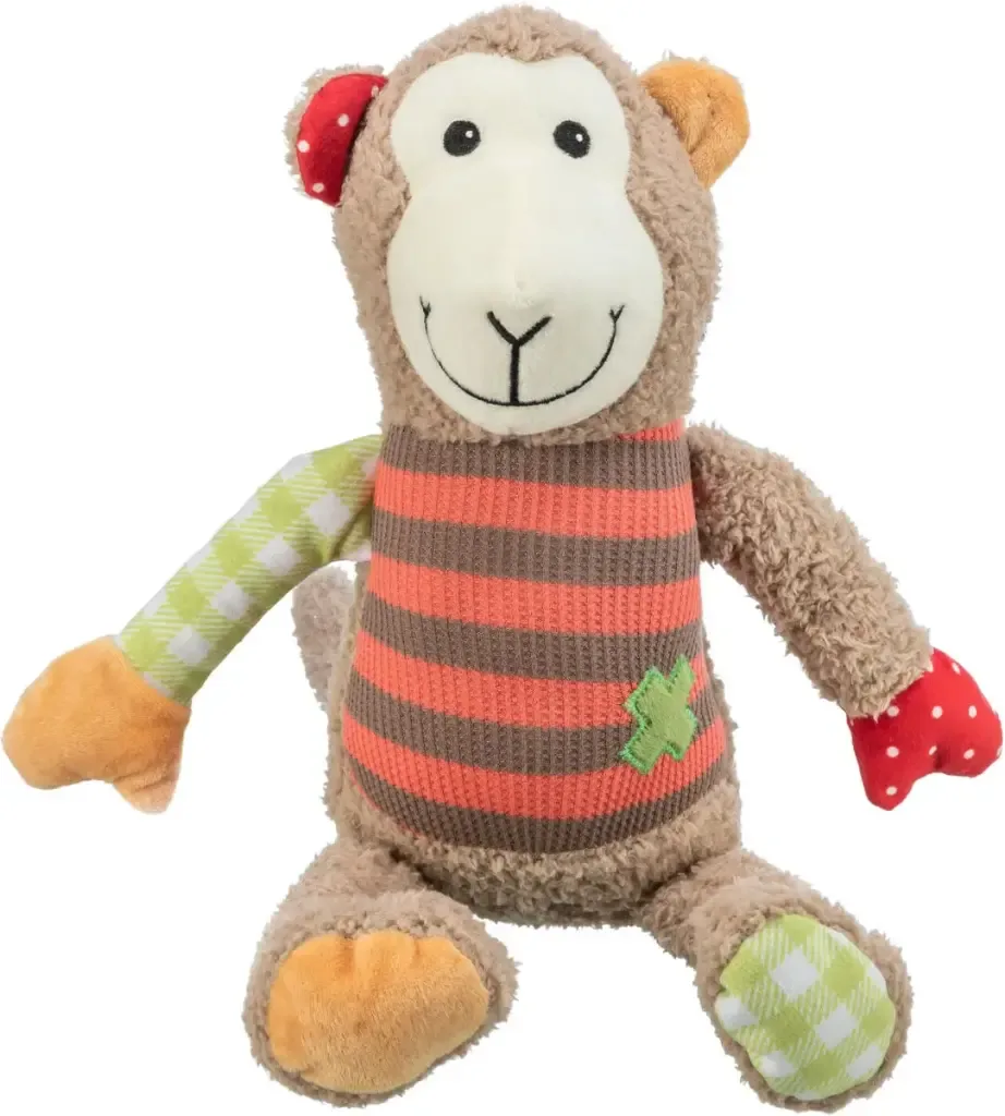 Peluche Singe (38 cm) – Trixie J’ai plus de croquettes