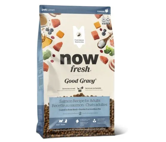 Petcurean – Now Fresh – Good Gravy – Sans Grains – Chat – Saumon