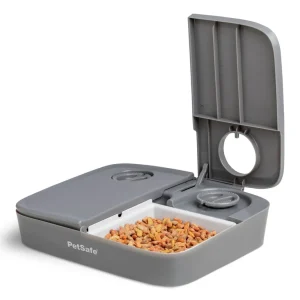 PetSafe - Distributeur Automatique 2 Repas pour Chien et Chat