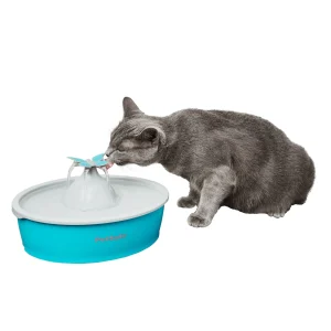 PetSafe - Fontaine Butterfly sans Bpa pour Chien et Chat - 1,5L