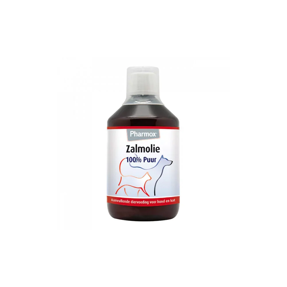 Pharmox Huile de saumon 100% pure chiens et chats