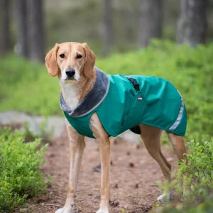 Pomppa Kevyt manteau imperméable pour chien Forest