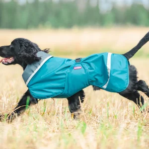 Pomppa Sade manteau imperméable pour chien Petrol