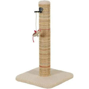 Poteau à griffer Boréal M beige H 60 cm pour chat