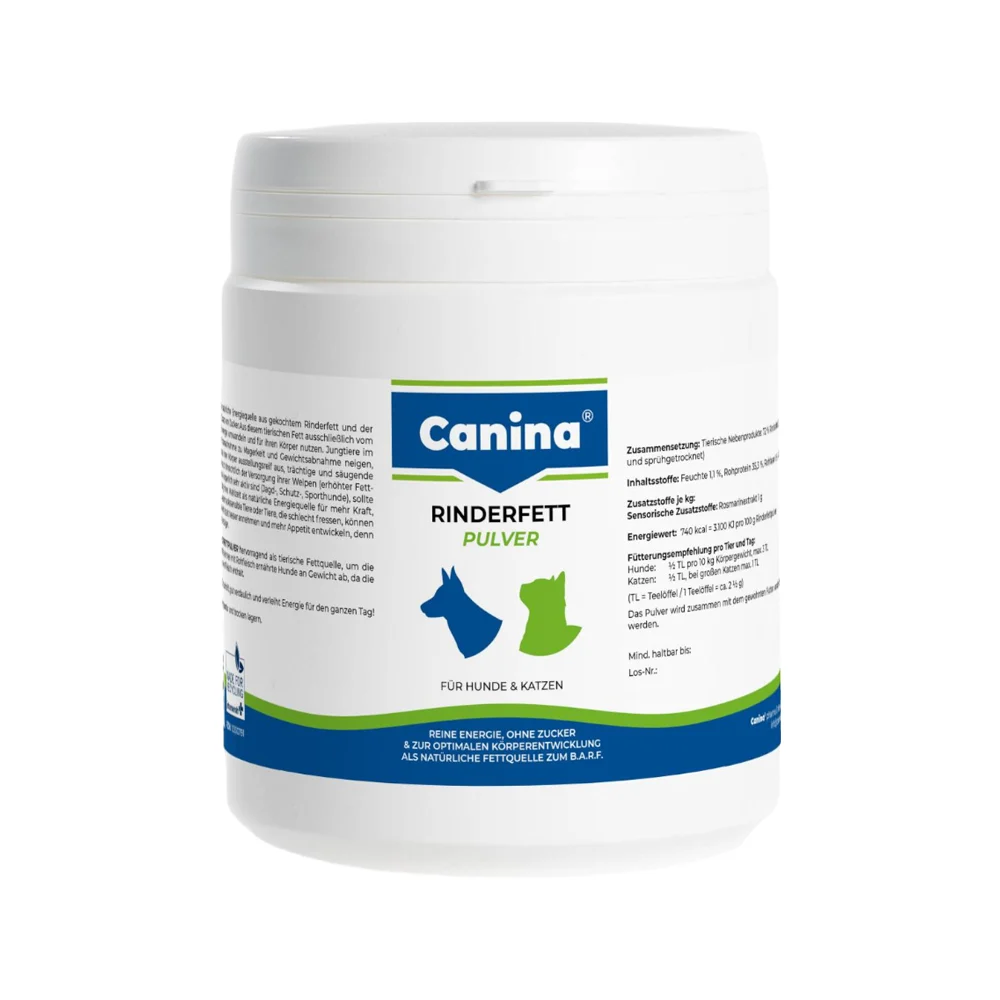 Poudre de Graisse de Boeuf Canina