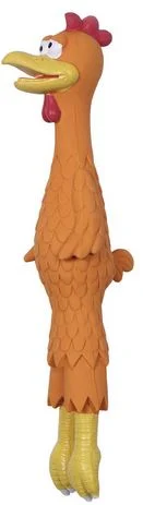 Poulet couineur pour chien en latex, Rascals