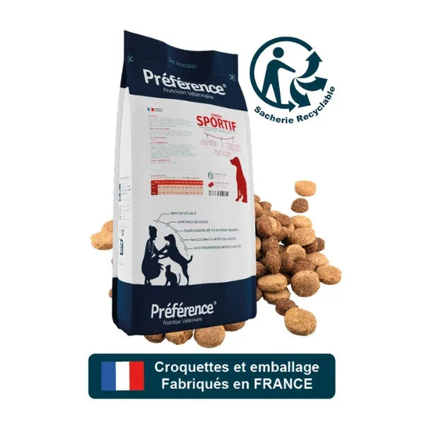 Préférence Sportif NF croquettes pour chien – sac 10 kg