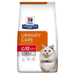 Prescription Diet c/d Urinary Stress Multicare croquettes pour chat au poulet