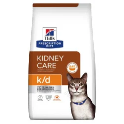 Prescription Diet k/d croquettes pour chat au poulet
