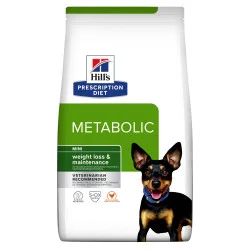 Prescription Diet Metabolic Mini Croquettes pour petit Chien au Poulet