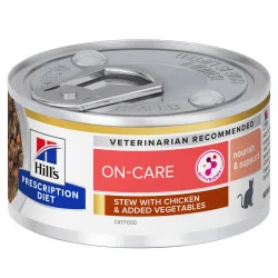 Prescription Diet ON-Care pour Chat Mijotés 24x82g