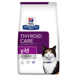 Prescription Diet y/d croquettes pour chat au poulet