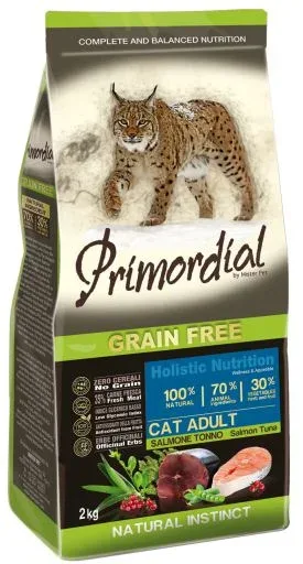 Primordial Tourteau pour Chat Adult Saumon et Thon – France