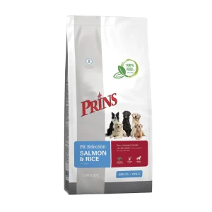 Prins Fit Selection au saumon et riz pour chien