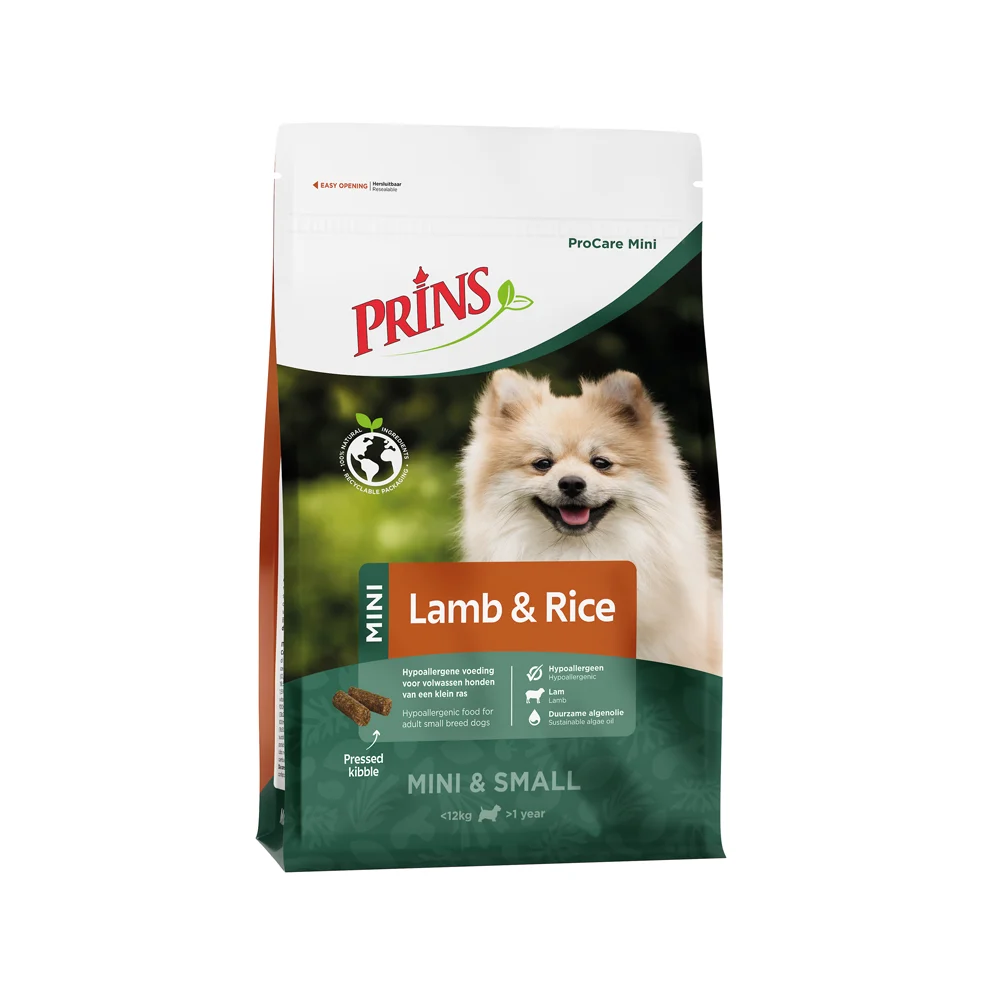 Prins ProCare Mini Lamb & Rice Hypoallergenic