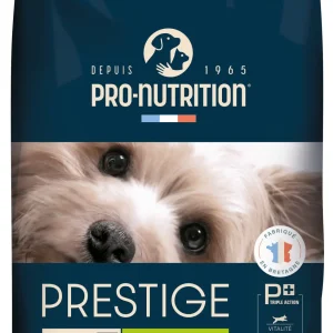 Pro-nutrition - Croquettes Prestige Mini Adult 8+ pour Chiens - 3Kg