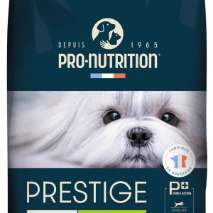 Pro-nutrition - Croquettes Prestige Mini Adult Light/ Sterilised pour Chiens - 3Kg