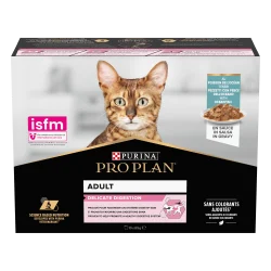 PRO PLAN Adult Delicate Digestion Poisson Océan Sauce 10x85g