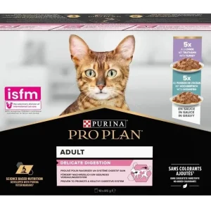 Pro Plan Adulte Delicate Mix - pâtée chat