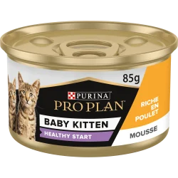 PRO PLAN Baby Kitten HEALTHY START Mousse Poulet 85g