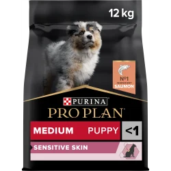 PRO PLAN Chien Medium Puppy Sensitive Skin Saumon