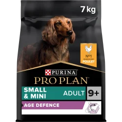 PRO PLAN Chien Small&Mini Adult 9+ Age Defence Poulet 7KG