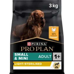 PRO PLAN Chien Small&Mini Adult Light Sterilised Poulet