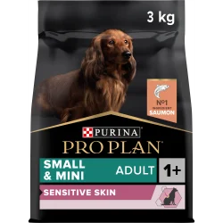 PRO PLAN Chien Small&Mini Adult Sensitive Skin Saumon 3KG