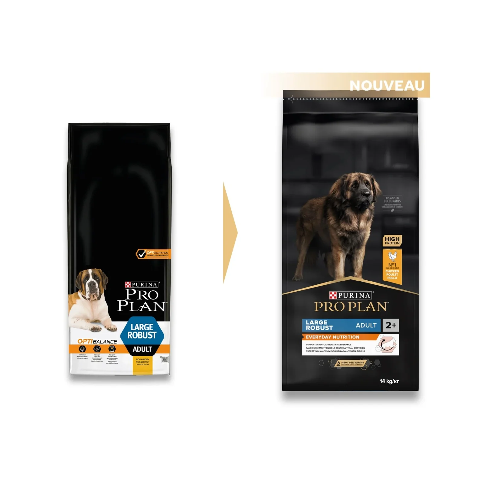 Pro Plan Everyday Nutrition Large Robust Adult au poulet - croquettes chien - Image 2