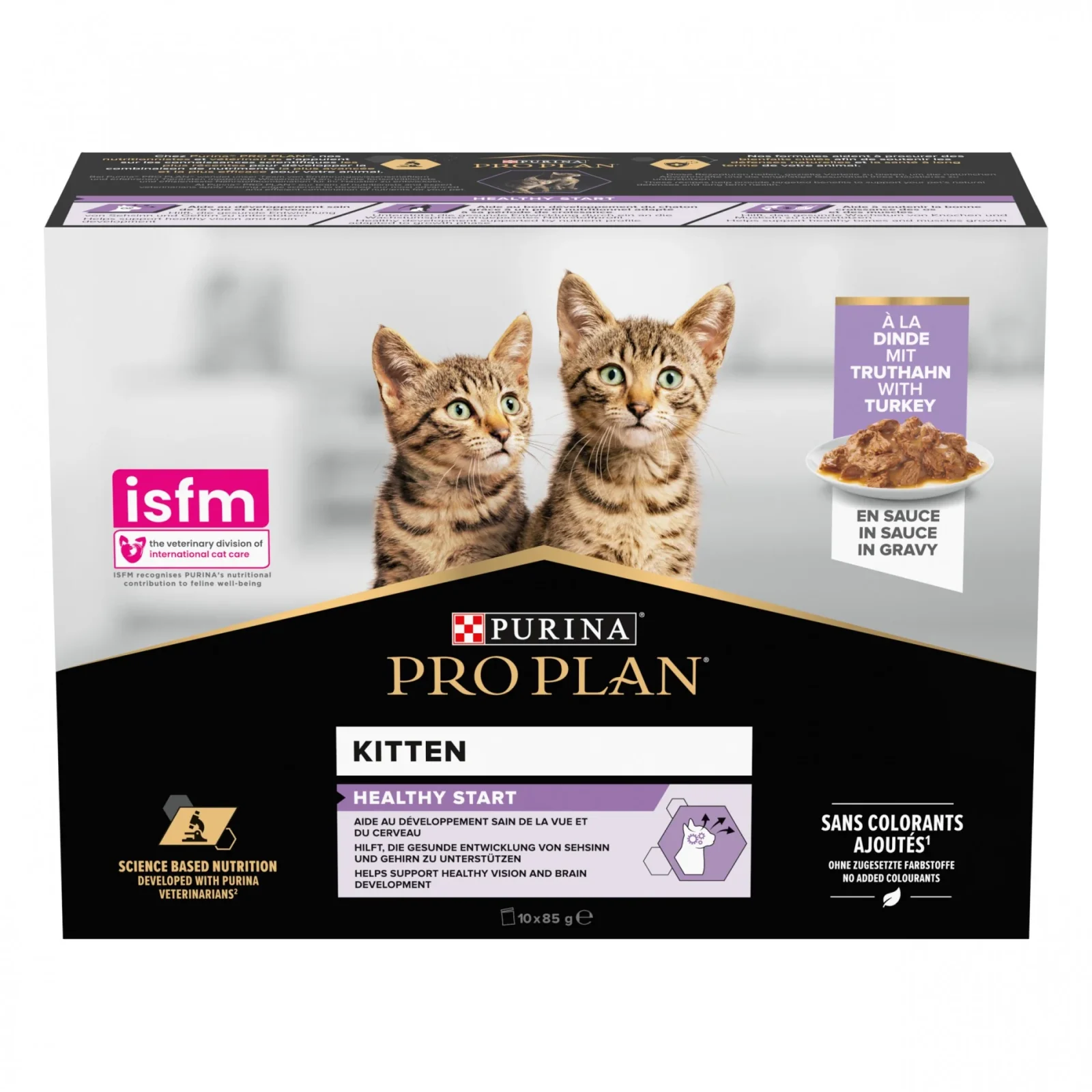 Pro Plan Healthy Start Kitten en sauce à la dinde - pâtée chaton - Image 2