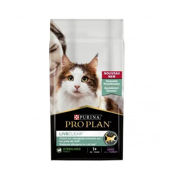PRO PLAN LiveClear Sterilised Adult à la Dinde - Croquettes pour chat - Image 2