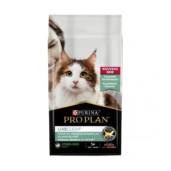 PRO PLAN LiveClear Sterilised Adult au Saumon - Croquettes pour chat - Image 2